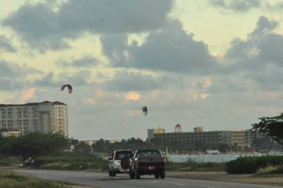 Hotéis e kite surfing em Palm Beach - Aruba